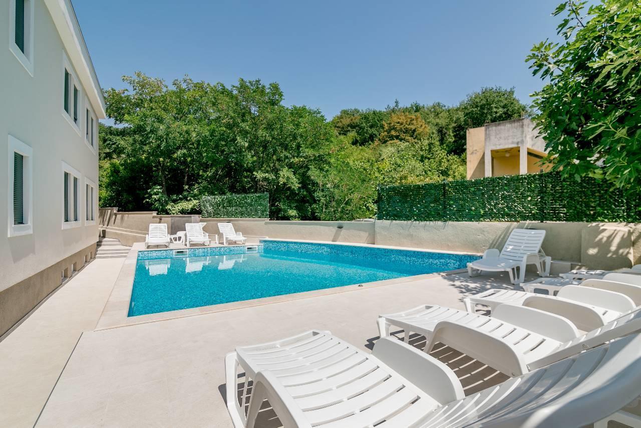 Apartmani Luka Meljine Exterior foto